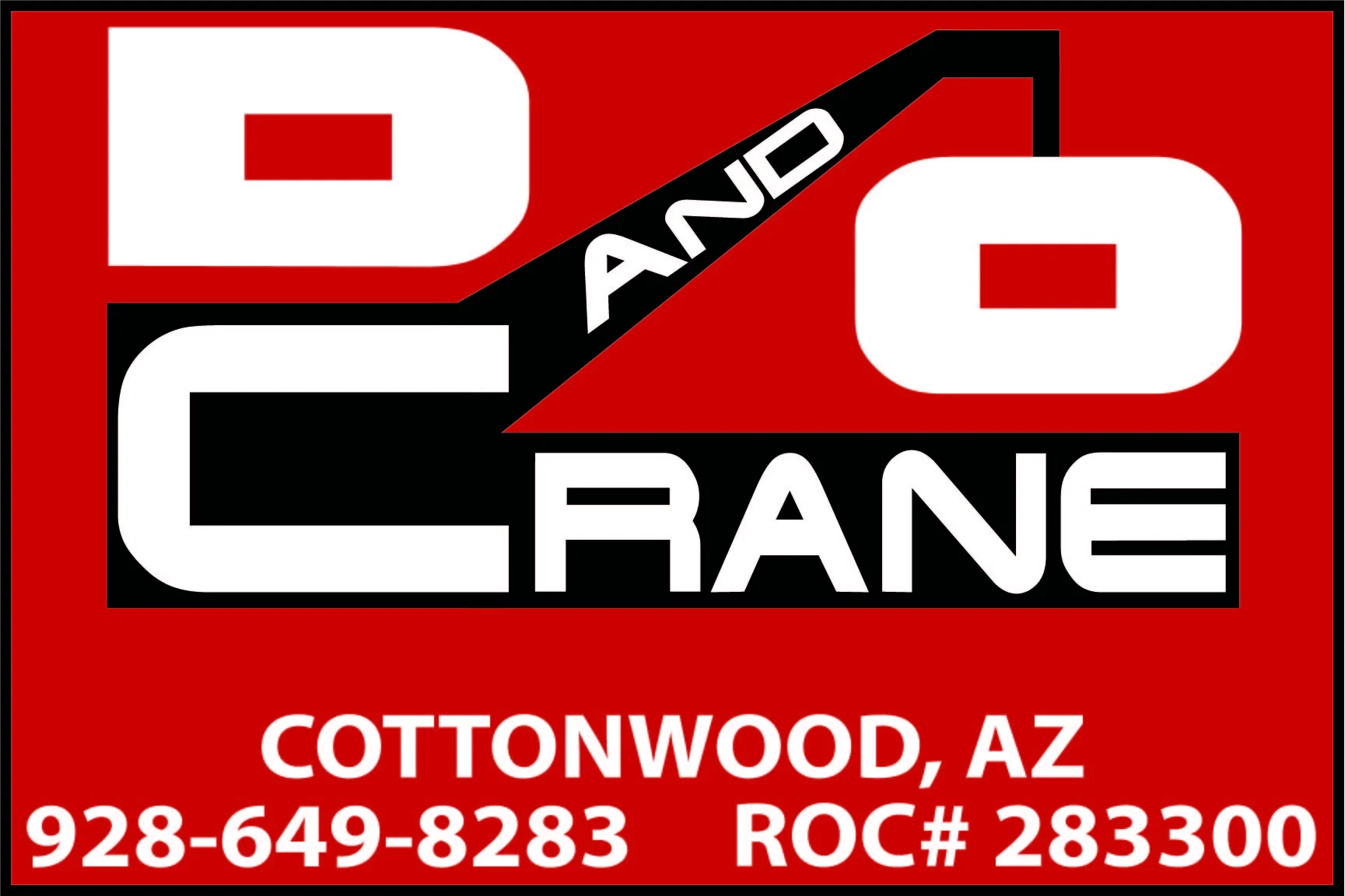D&O Crane logo Cottonwood AZ